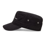 MARDINGTOP Unisex Cotton Canvas Cap, Black