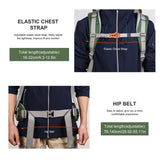 MOUNTAINTOP® 70L Internal Frame Backpack with Rain Cover - mountaintopoutdoor