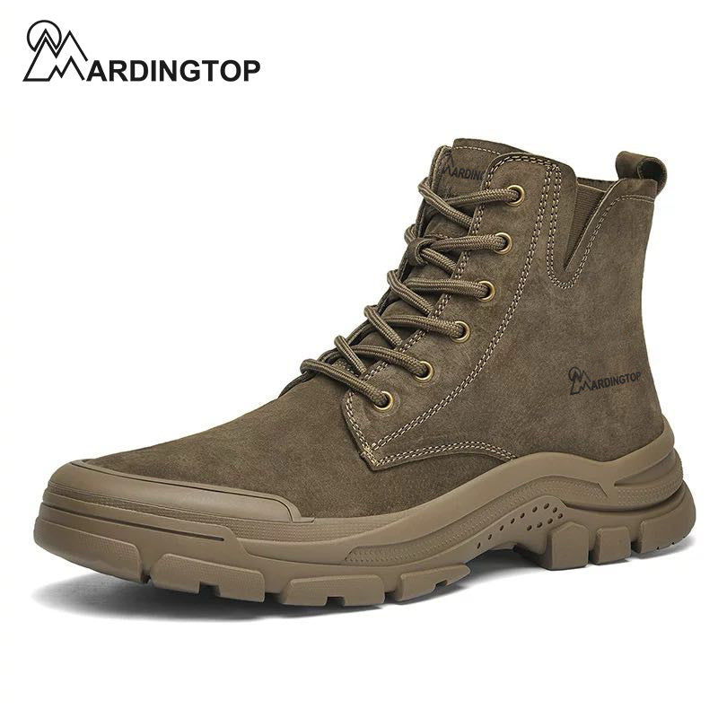 MARDINGTOP Men's Tactical Waterproof Boots, Khaki