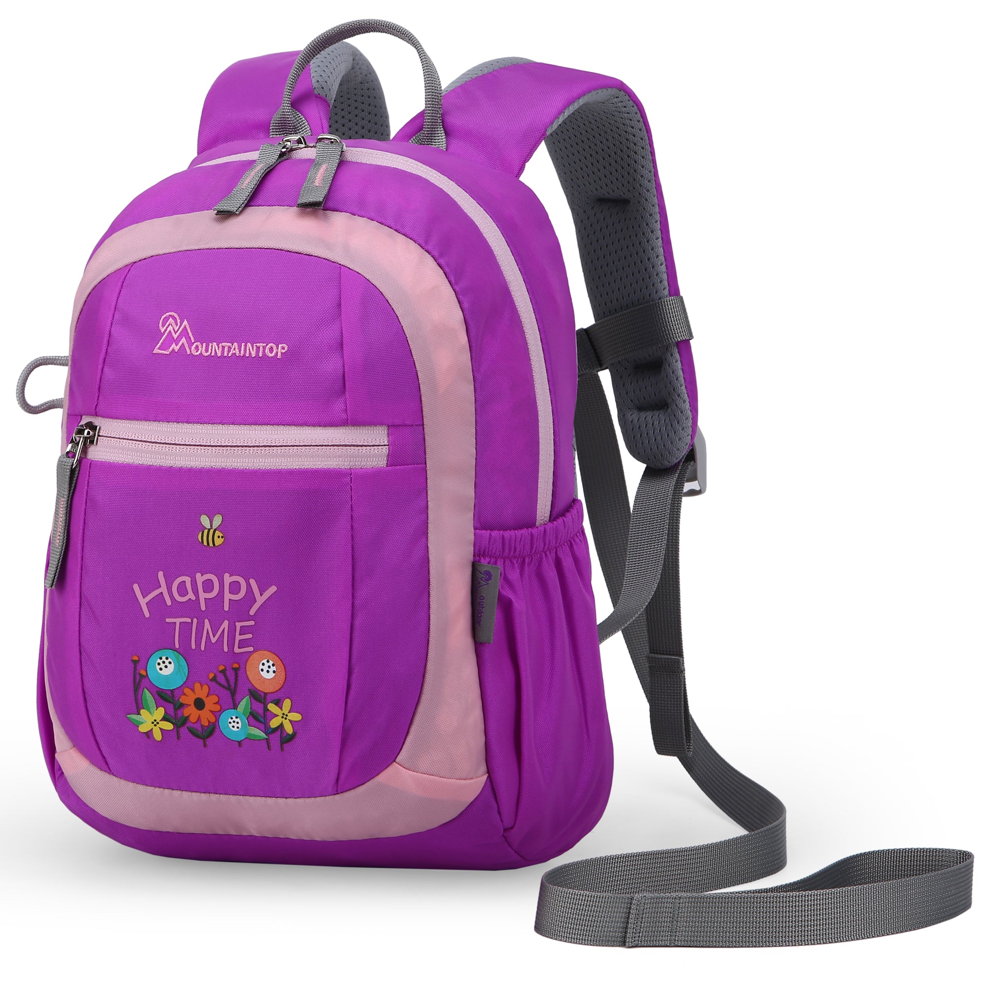 Preschool Kindergarten Bag,Removable Anti-lost Safety Rope Backpack