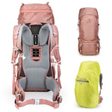 MOUNTAINTOP® 60L Women's Trekking Backpack with Rain Cover - mountaintopoutdoor