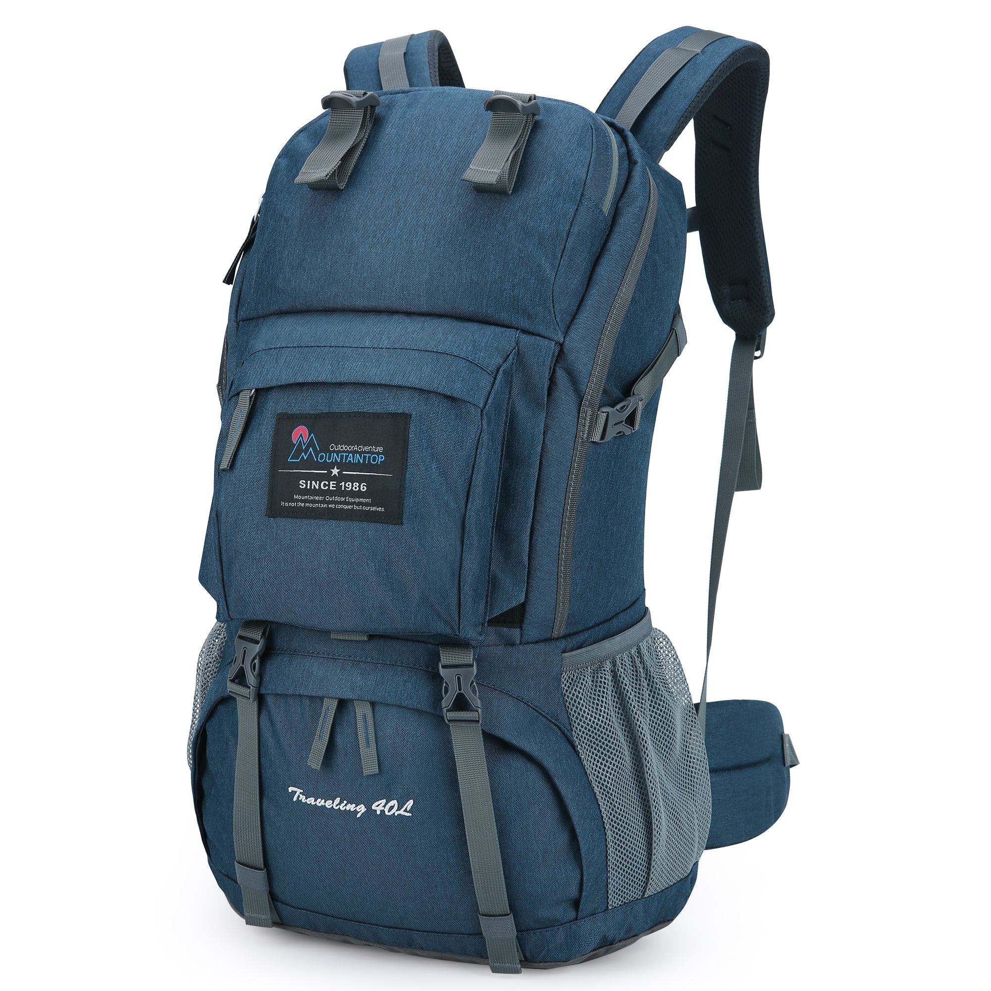 40l water resistant travel backpack Tortuga Travel Backpack Pro 40L Black