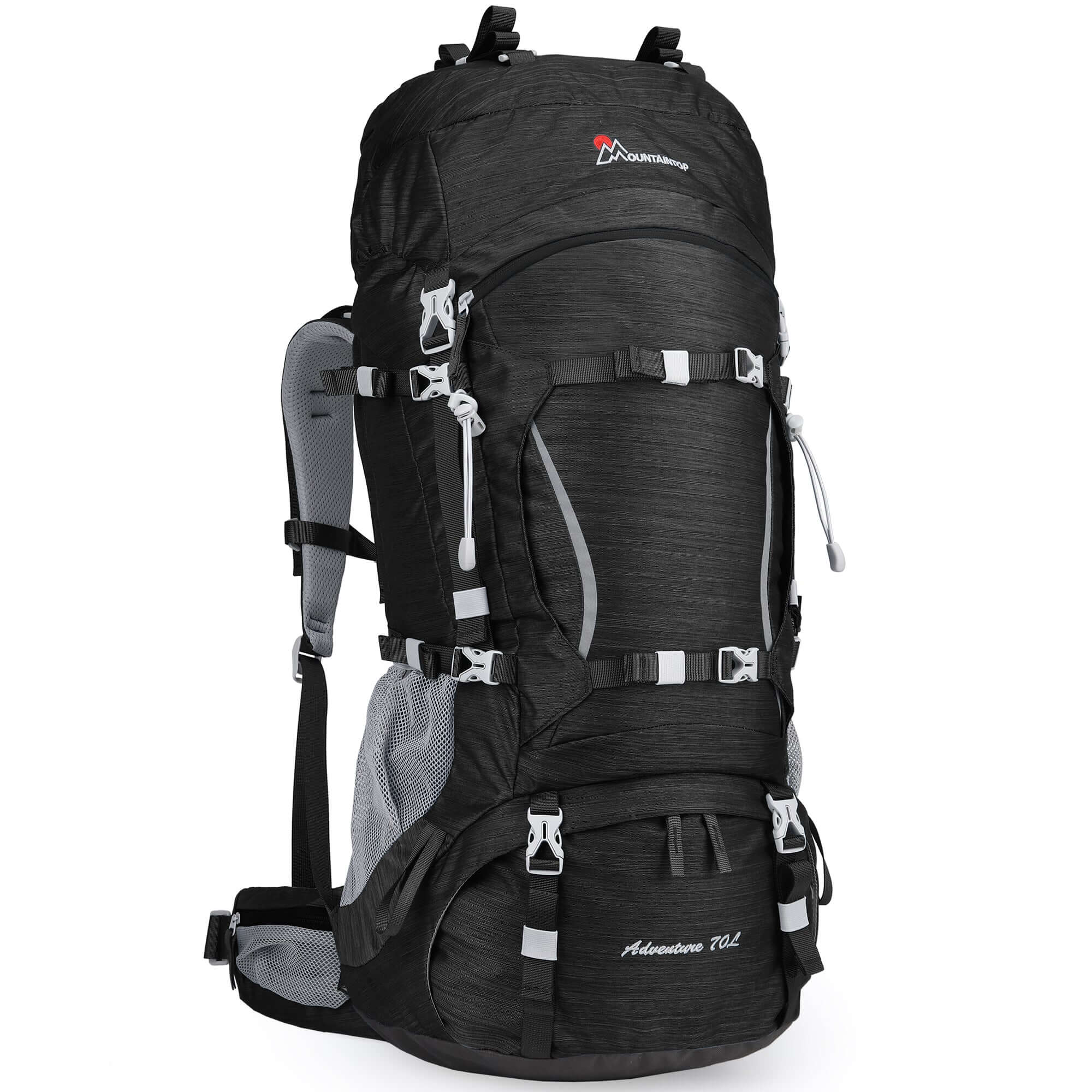 allintitle 70 liter hiking backpack [M5805II]MOUNTAINTOP® 70L Internal Frame Backpack with Rain Cover