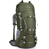 MOUNTAINTOP® 70L Internal Frame Backpack with Rain Cover - mountaintopoutdoor