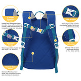 YKK Buckle,S-shape Shoulder Straps
