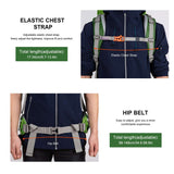 Backpack Elastic chest strap,Hip belt