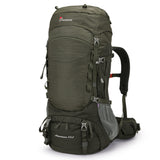 [M5820II-55L]MOUNTAINTOP® 55L Internal Frame Backpack with Rain Cover